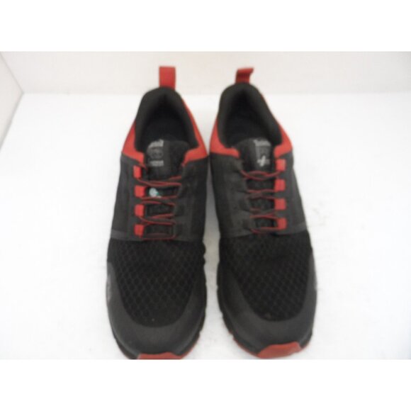 Timberland PRO Men\'s Radius Comp Toe Work Shoe Black/Red Size 9.5W main image 10